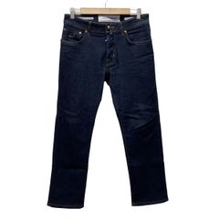 JACOB COHEN(ヤコブコーエン) ジーンズ サイズ30美品  - ダークネイビー フルレングス/ボタンフライ