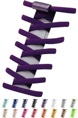 【在庫処分】シューレース ほどけない 子供 スニーカー 靴ひもゴム くつ 革靴 金具 伸びる 留め具 黒 結ばない靴紐 白 赤 青 ダクション 緑 紫 [Daction] 黄色 水色