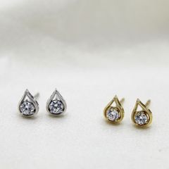 スタージュエリー ティアドロップ しずく 雫 ピアス シルバー925 