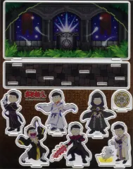 【中古】アクリルスタンド・アクリルパネル 6つ子 描き下ろしアクリルジオラマ(退魔師ver.) 「おそ松さん」