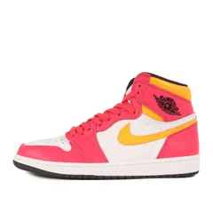 【美品】NIKE ナイキ サイズ:27.5cm / AIR JORDAN 1 RETRO HIGH OG LIGHT FUSION RED (555088-603) / エア ジョーダン 1 レトロ ハイ / ライトフュージョンレッド / US9.5【中古】
