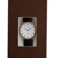パテックフィリップ PATEK PHILIPPE カラトラバ 3919J-001 腕時計 YG レザー ホワイト メンズ 【中古】のサムネイル