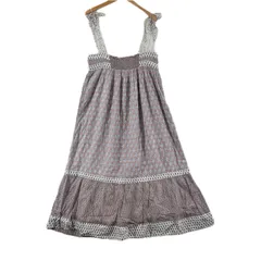 美品 Another Edition アナザーエディション 総柄 春夏 SS ワンピース コットン マルチカラー レディース ドレス【古着】【中古】【送料無料】