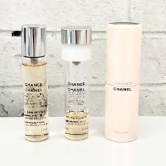 【 CHANEL 】G 300 A-1 20ml × 2 CHANCE EAU VIVE シャネル チャンス オー ヴィーヴ EDT オードトワレ リフィル ツィスト＆スプレイ 香水 フレグランス