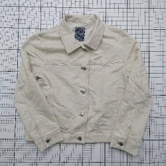 ◇ ⊇ A part by アパートバイ カジュアル系 長袖 デニムジャケット サイズＳ ベージュ系 メンズ E  【1508200030081】