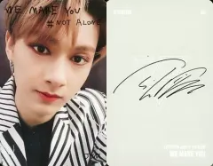 【中古】コレクションカード(男性) SEVENTEEN/JUN(ジュン)/「#NOT ALONE」・裏面グレー/CD「JAPAN 1ST MINI ALBUM WE MAKE YOU」(通常盤)特典フォトカード