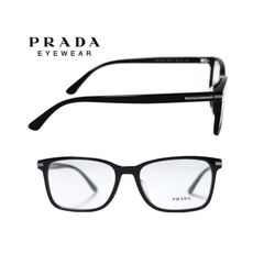 【PRADA】 プラダ　メガネフレーム　PR14WVF　1AB-1O1　ブラック　フルフィットモデル　国内正規品