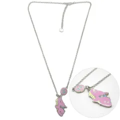 【新品】グッチ 778000 J8410 8521 (マルチカラー) ネックレス アクセサリー GUCCI インターロッキングG 怪獣モチーフ エナメル チェーン シルバー925 SV925 Ag925 ブティックライン レディース