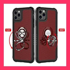 【スタッフおすすめ！】ICONFLANG iPhone 11 Pro Max 対応 ケース リングスタンド付き アイフォン 11 Pro Max 用スマホカバーケース 6.5インチ保護ケース 超耐衝撃 (iPhone 11 Pro Max