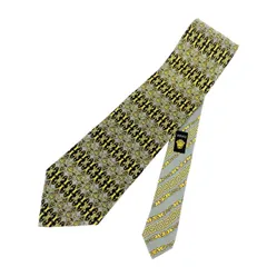 VERSACE COLLECTION ヴェルサーチコレクション ネクタイ  メデューサ柄   シルク100％ ブラック メンズ / 240001165901