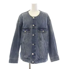 美品♡ジャーナルスタンダードレリューム ノーカラー デニムジャケット フリー JOURNAL STANDARD（ジャーナルスタンダード）の「□デニムノー