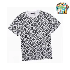 【今日WTO】Louis Vuitton モノグラム満印 T シャツ（White）-LF72