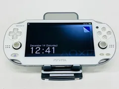 6-197【美品】PSVITA PCH-1100 クリスタル・ホワイト 6-197【美品】PSVITA PCH-1100 クリスタル・ホワイト