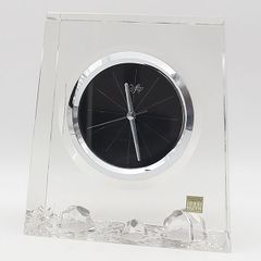 感謝♡さん専用】Kartell エールデュタン 置き時計 クリア×ブラック