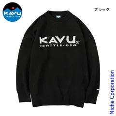 【新品】 カブー  メンズ ロゴニット 19821919 アウトドア ウェア トップス セーター メンズ 秋 冬 長袖