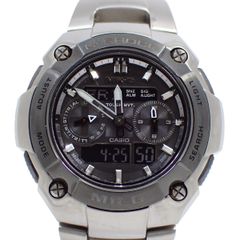 カシオ G-SHOCK MR-G ソーラー電波 アナデジモデル メンズ 腕時計 チタン グレー文字盤 MRG-7600D-1BJF【いおき質店】
