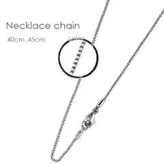 ベネチアンチェーン レディース サージカルステンレス ネックレス 長さ 40cm 45cm ボックス ショート しなやか 四角 金属アレルギー 対応 安心 メール便 送料無料 プレゼント 秋冬 大人気