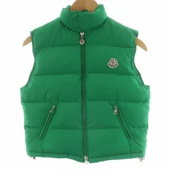 モンクレール MONCLER PADERNELLO ダウン ベスト キッズ 子供服 8A 128cm 緑 グリーン ■GY99 /MW