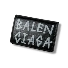 ⭐️希少⭐️バレンシアガ 三つ折り財布 グラフィティ 白黒 ミニウォレット 楽天市場】【財布】BALENCIAGA バレンシアガ グラフィティ