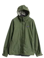 【お得なクーポン配布中!】 パタゴニア トレントシェル ナイロン パーカー ジャケット レディース L / 17年製 Patagonia ジャンパー マウンテンパーカー パッカブル 緑
