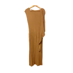 【センスオブプレイス】ノースリーブ ニットワンピース 【フリー】 変形 個性的 古着　アーバンリサーチ