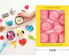 BT21 クッキー　粘土　型　8種セット