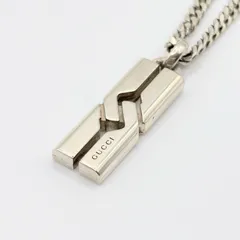 GUCCI グッチ ネックレス 喜平 キヘイ メンズ 925 GUCCI グッチ ネックレス 喜平 キヘイ メンズ 925