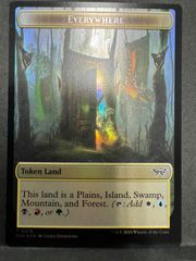 MTG 偏在地　コピー　トークン　英語　foil DSK