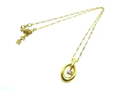 NINA RICCI ニナリッチ ロゴモチーフ ネックレス ペンダント アクセサリー レディース ゴールド系 DF1859