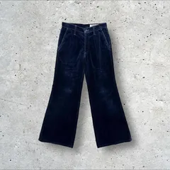 90s ヴィンテージ Wrangler ラングラー ベロア ベルベット ブーツカット フレアパンツ W27のサムネイル