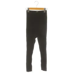 オーラリー AURALEE HIGH GAUGE RIB SLIT TIGHTS レギンスパンツ リブ スリット 1 黒 ブラック /HK ■OSのサムネイル