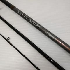 シマノ　SALTY SHOT ソルティショット S806ML 3ピース　収納カバーセット 【中古品】○YR-52424○ 中古品】シマノ SALTY SHOT ソルティショット S806ML 3ピース