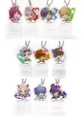 【中古】雑貨 [単品] ペンキ柄 描きおろしちびキャラアクリルスタンドキーチェーン10個セット 「Switchソフト CharadeManiacs for Nintendo Switch スペシャルステラセット」 同梱特典