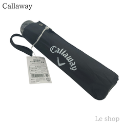 【未使用品】Callaway キャロウェイ 晴雨兼用  折り畳み傘6本骨 ブラック ユニセックス