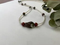 【開店特価】白珊瑚オリジナルデザインネックレス【一品物】