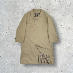 ヴィンテージ DAKS 裏チェック 玉虫 バルマカーンコート ステンカラーコート 94-82-175 (94A6)のサムネイル