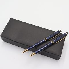 PILOT グランセ ブルーマーブル ボールペン シャープペン レザーペン