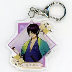 【中古】キーホルダー 高杉晋助(名前表記有) 「銀魂 トレーディングアクリルキーホルダー 春の錦」