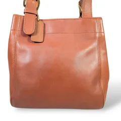 オールドコーチ ショルダーバッグ レザー ベージュ 4157 ビンテージ COACH - □美品□ヴィンテージ□ コーチ オールドコーチ