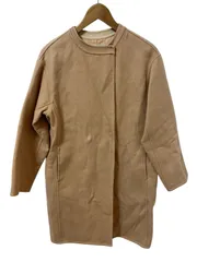 TN1 ROPE ロペ　ノーカラー　ウールコート　ベージュ　レディース　サイズ38