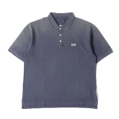 美品 visvim ビズビム ポロシャツ サイズ:3 23AW ダメージ加工 コットン 鹿の子 半袖ポロシャツ JUMBO WELLER S/S DMGD ネイビー 紺 日本製 トップス 【メンズ】のサムネイル