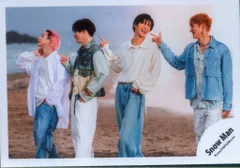 SnowMan 24年BREAKOUT/君は僕のものオフショット 佐久間大介/宮舘涼太/目黒蓮/岩本照 公式写真 *1枚