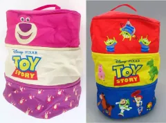 【中古】雑貨 全2種セット 大きな三段収納バスケット 「トイ・ストーリー」