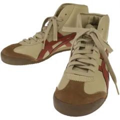 Onitsuka Tiger オニツカタイガー MEXICO MID RUNNER ミッドカットスニーカー F450912 ベージュ系 23.5cm