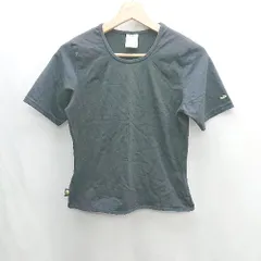 ◇ ⊂ NIKE ナイキ ロゴプリント 半袖 Ｔシャツ サイズL ネイビー レディース E  【1501160015631】