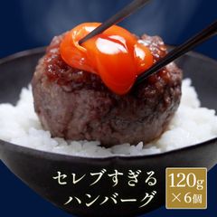 セレブすぎるハンバーグ 120g×6個