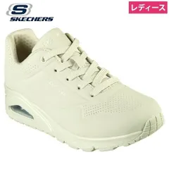 スケッチャーズ 厚底 スニーカー レディース エアクッション ストリート ウノ スタンド オン エア 73690 SKECHERS オフホワイト（OFWT）