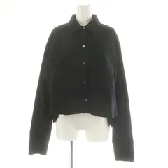 リベラド LIBERADD L'Appartement取り扱い MINITZ別注 23AW  SHORT SHIRT シャツ 長袖 クロップド丈 黒 ブラック /MI ■OS レディース リベラド LIBERADD L'Appartement取り扱い MINITZ別注 23AW