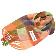 ACNE STUDIOS　アクネストゥディオズ　モヘア チェック スカーフ　大判マフラー　CA0084-　8054000205844