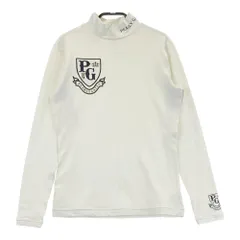 サイズ：1 PEARLY GATES パーリーゲイツ  ハイネック 長袖Tシャツ  ホワイト系 [240101425125] ゴルフウェア レディース ストスト